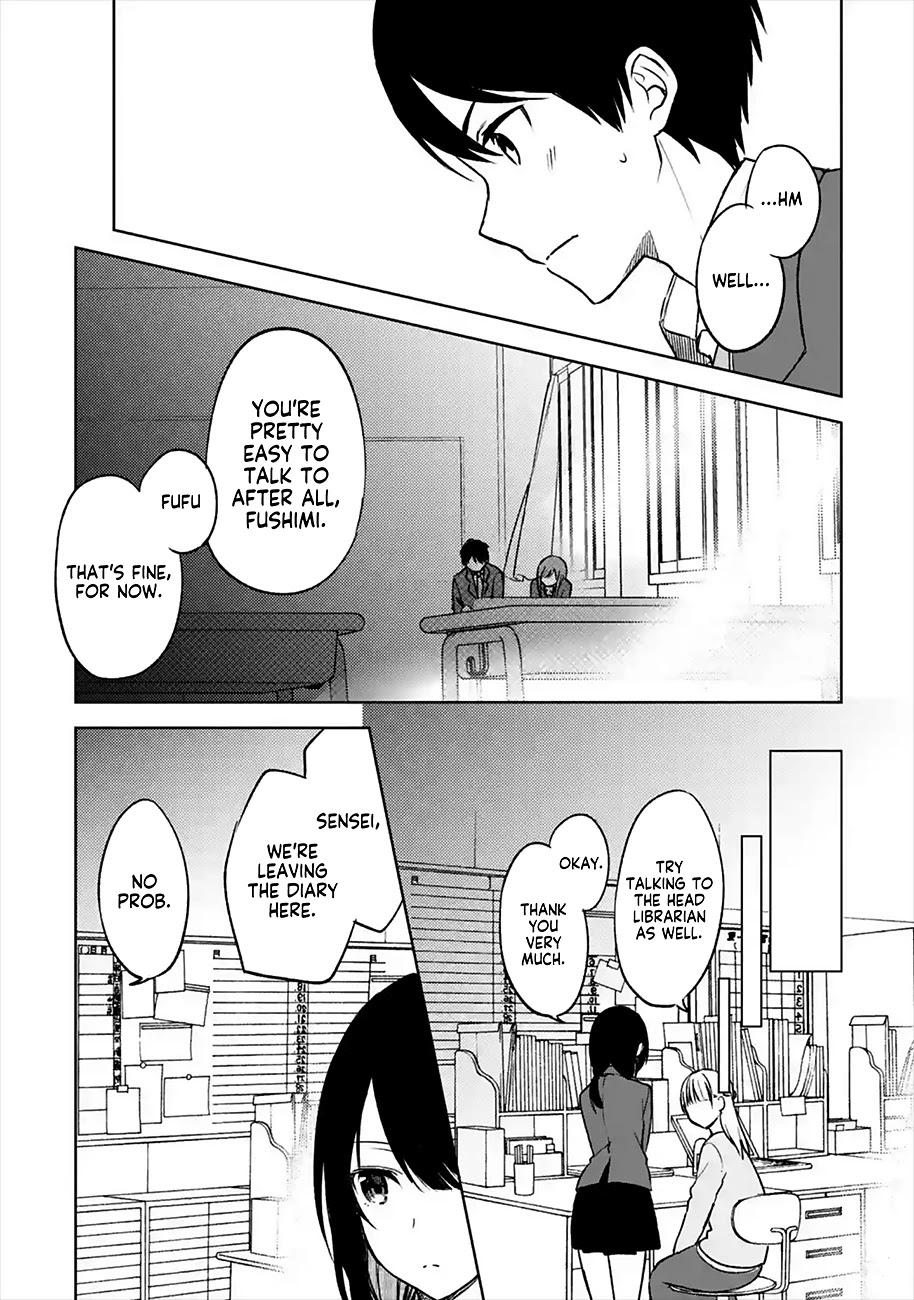 When I Rescued a Beautiful Girl Who Was About to Be Mol*sted, It Was My Childhood Friend Sitting Next to Me Chapter 14 page 14 - Chapter 14: Hand with Takamori-kun