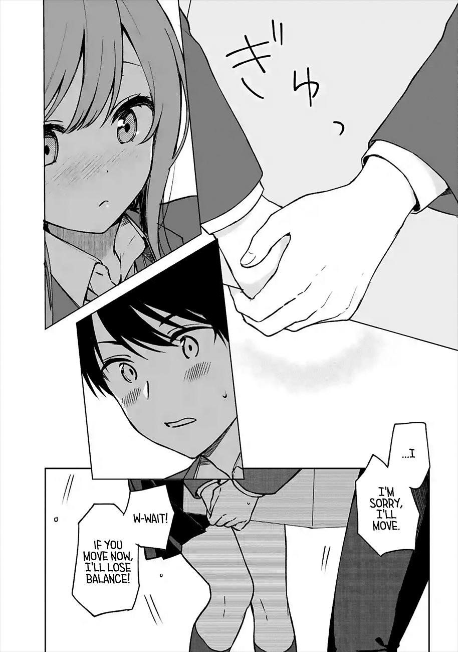 When I Rescued a Beautiful Girl Who Was About to Be Mol*sted, It Was My Childhood Friend Sitting Next to Me Chapter 14 page 7 - Chapter 14: Hand with Takamori-kun