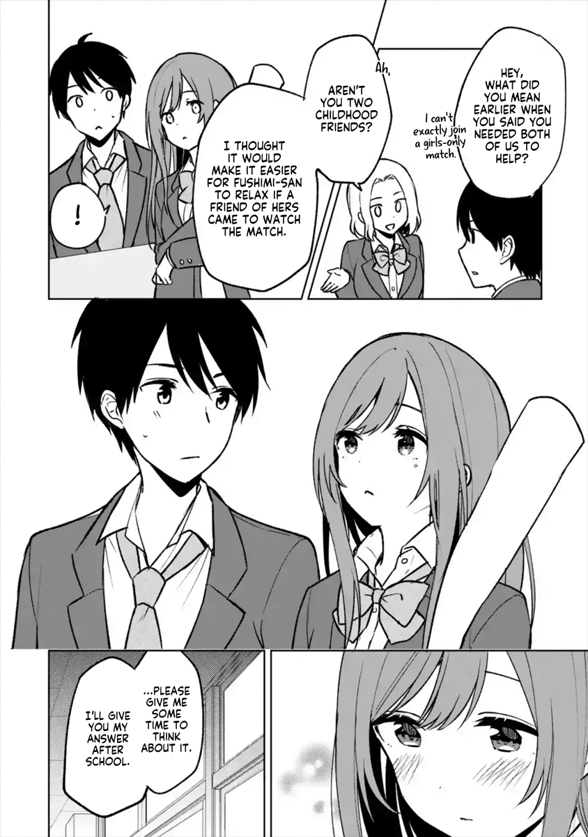 When I Rescued a Beautiful Girl Who Was About to Be Mol*sted, It Was My Childhood Friend Sitting Next to Me Chapter 17 page 6 - Chapter 17: Childhood friends are Special