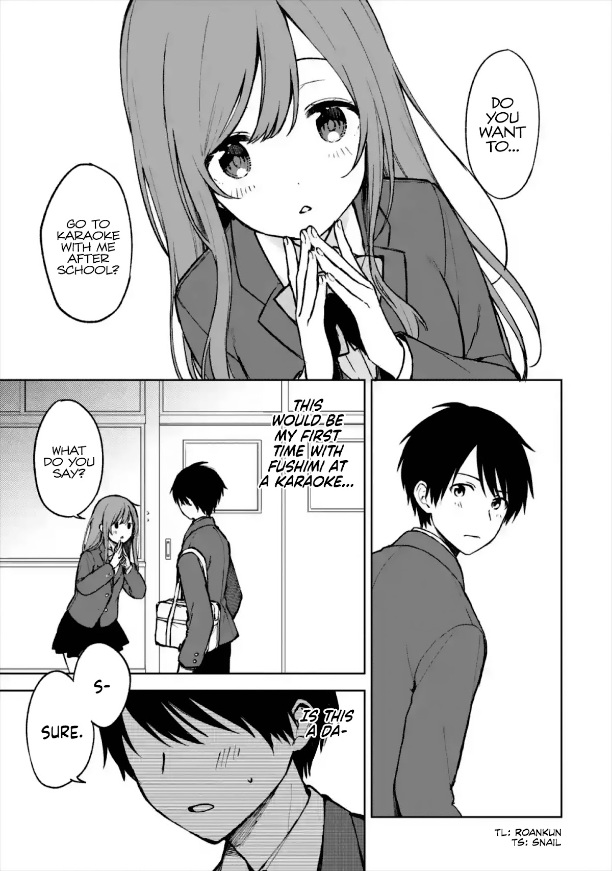 When I Rescued a Beautiful Girl Who Was About to Be Mol*sted, It Was My Childhood Friend Sitting Next to Me Chapter 18 page 1 - Chapter 18: Anxiety and Trust