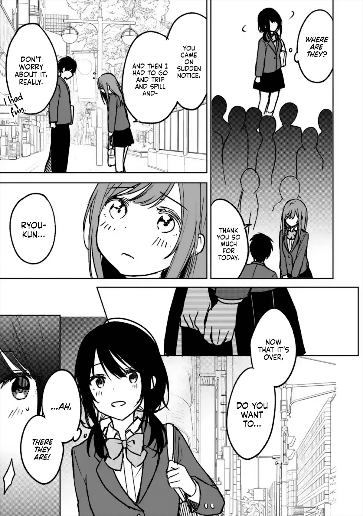 When I Rescued a Beautiful Girl Who Was About to Be Mol*sted, It Was My Childhood Friend Sitting Next to Me Chapter 18 page 19 - Chapter 18: Anxiety and Trust