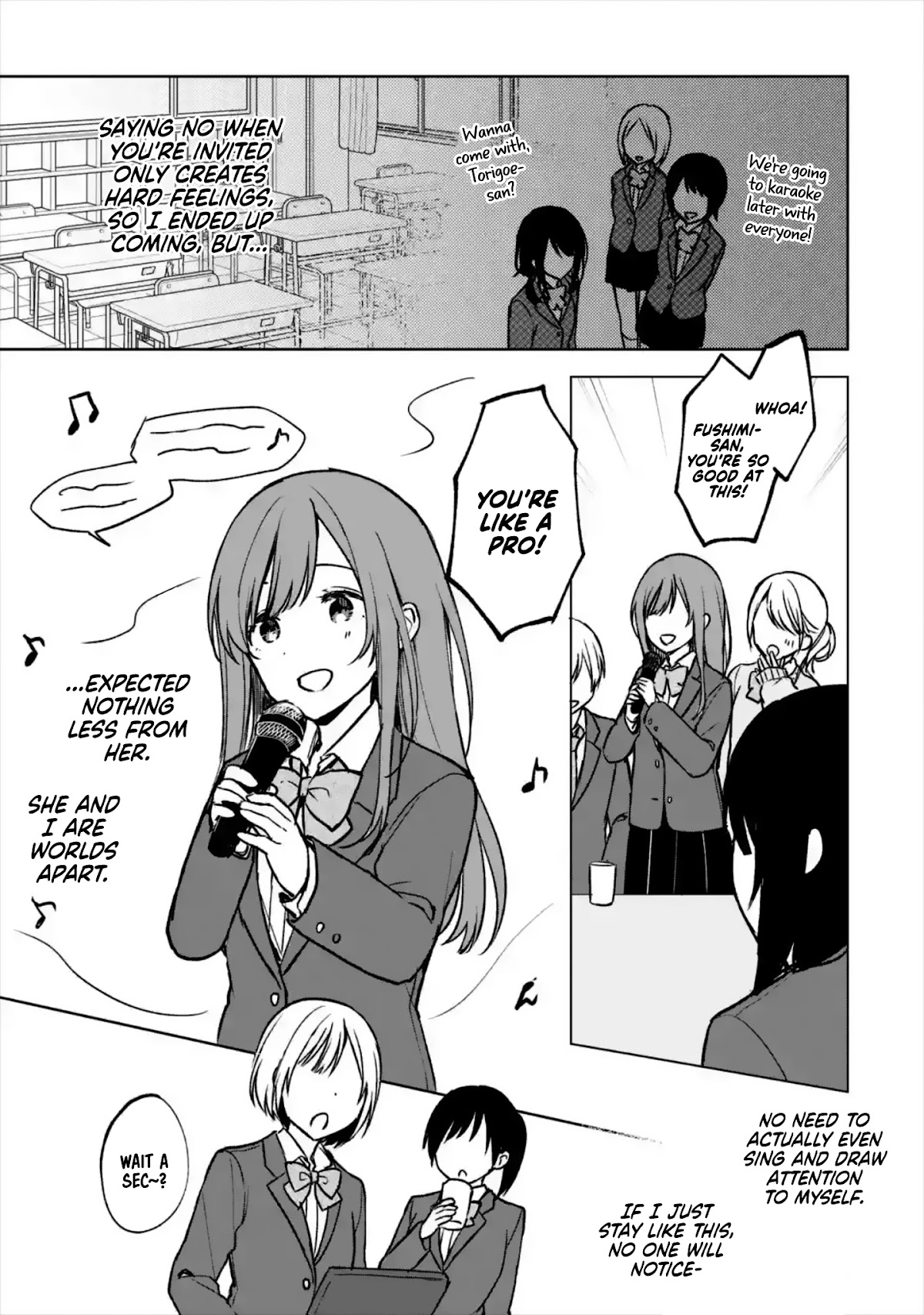 When I Rescued a Beautiful Girl Who Was About to Be Mol*sted, It Was My Childhood Friend Sitting Next to Me Chapter 18 page 5 - Chapter 18: Anxiety and Trust