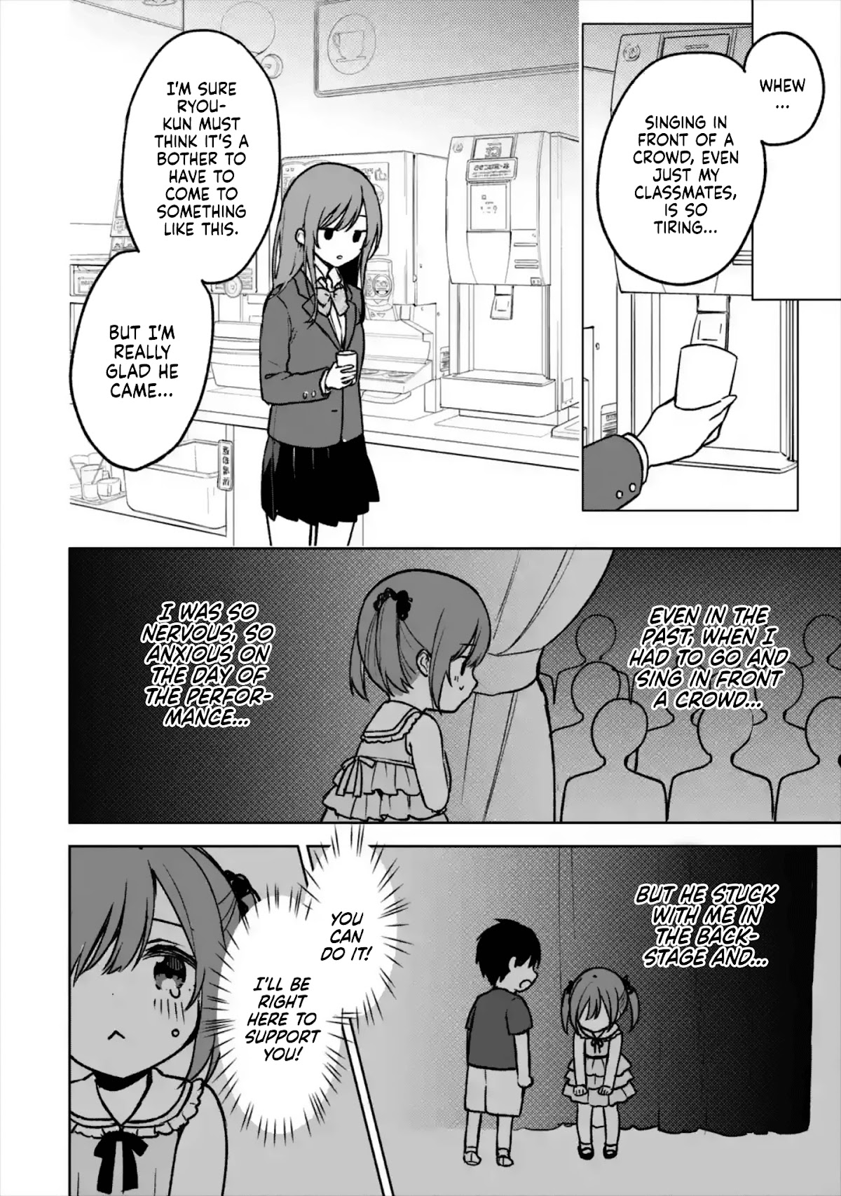 When I Rescued a Beautiful Girl Who Was About to Be Mol*sted, It Was My Childhood Friend Sitting Next to Me Chapter 18 page 8 - Chapter 18: Anxiety and Trust