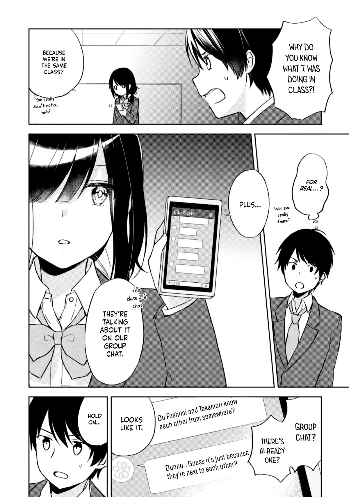 When I Rescued a Beautiful Girl Who Was About to Be Mol*sted, It Was My Childhood Friend Sitting Next to Me Chapter 2 page 14 - Chapter 2: Lunch friend