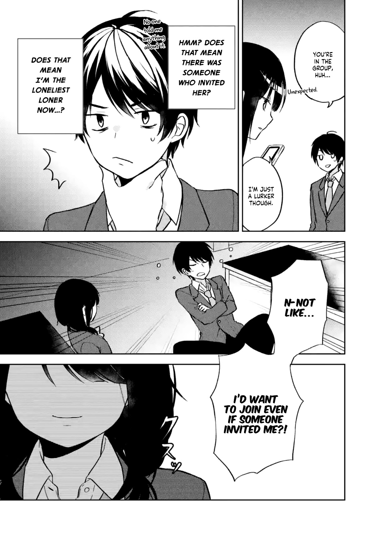 When I Rescued a Beautiful Girl Who Was About to Be Mol*sted, It Was My Childhood Friend Sitting Next to Me Chapter 2 page 15 - Chapter 2: Lunch friend