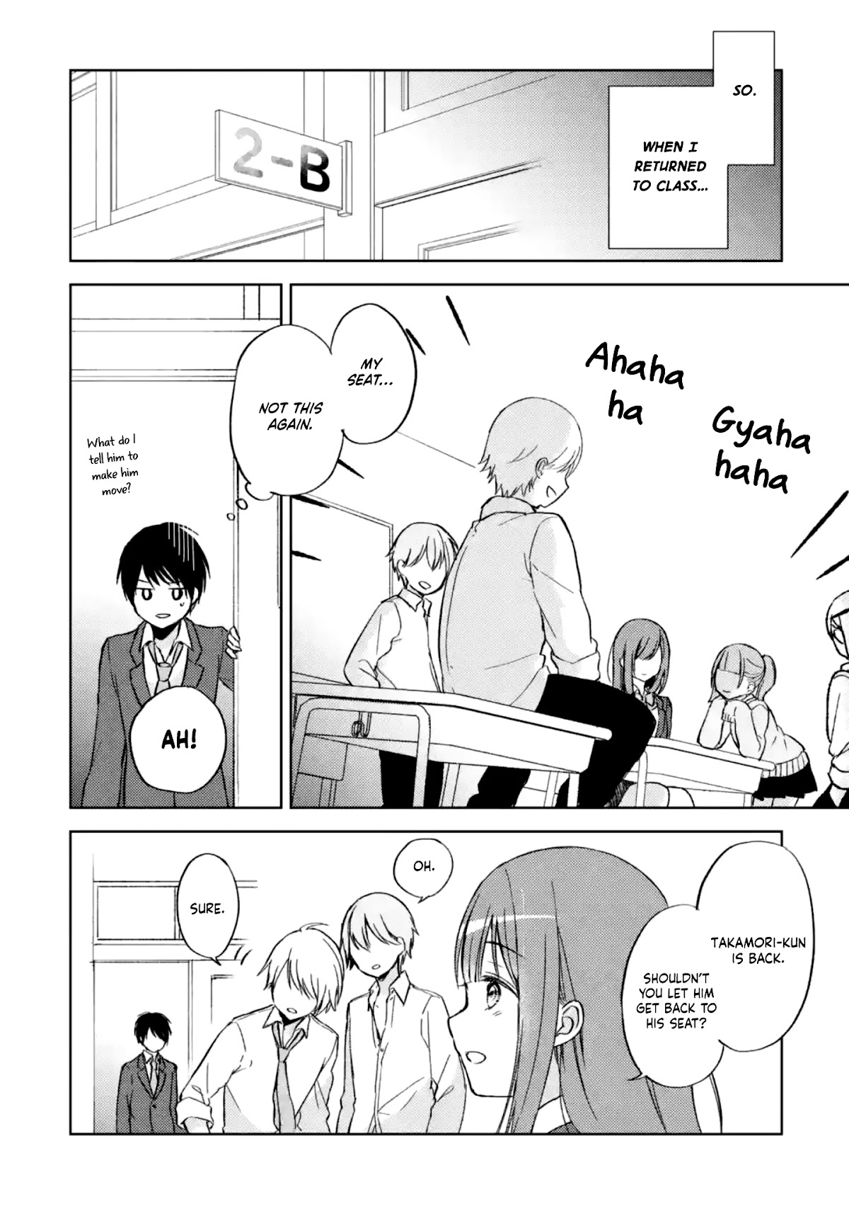 When I Rescued a Beautiful Girl Who Was About to Be Mol*sted, It Was My Childhood Friend Sitting Next to Me Chapter 2 page 20 - Chapter 2: Lunch friend