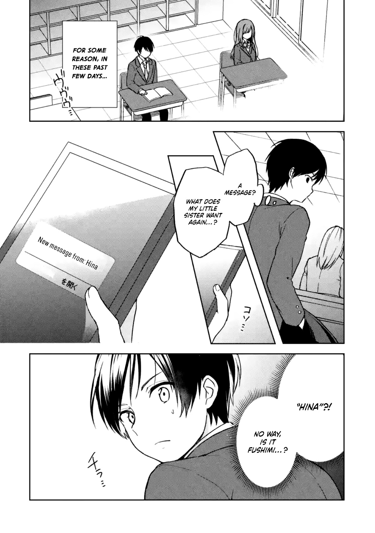 When I Rescued a Beautiful Girl Who Was About to Be Mol*sted, It Was My Childhood Friend Sitting Next to Me Chapter 2 page 23 - Chapter 2: Lunch friend