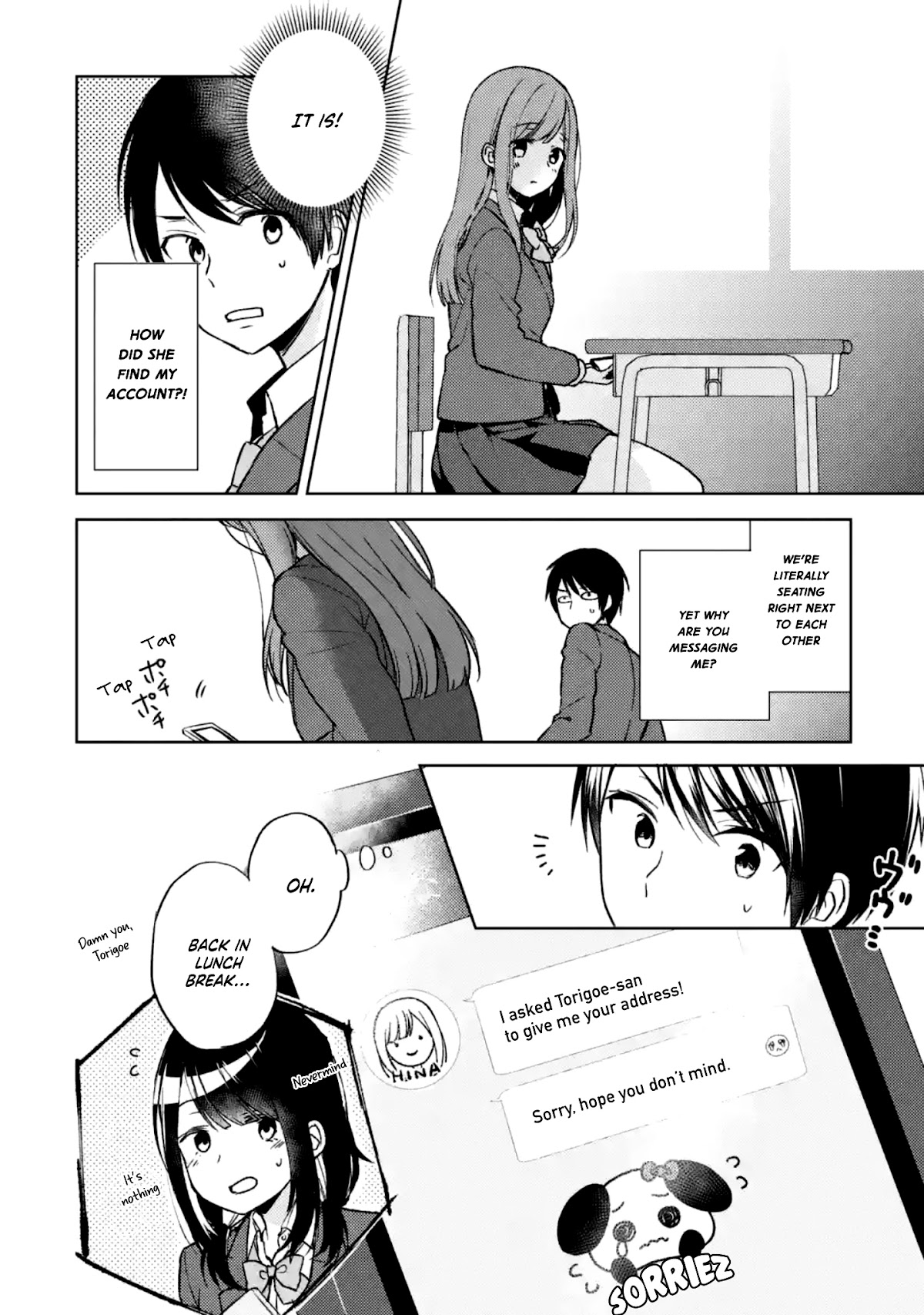 When I Rescued a Beautiful Girl Who Was About to Be Mol*sted, It Was My Childhood Friend Sitting Next to Me Chapter 2 page 24 - Chapter 2: Lunch friend