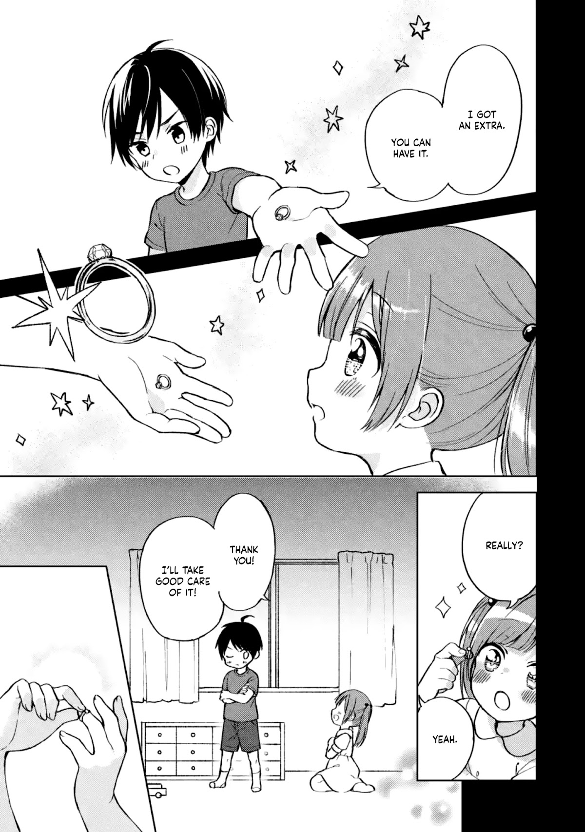 When I Rescued a Beautiful Girl Who Was About to Be Mol*sted, It Was My Childhood Friend Sitting Next to Me Chapter 2 page 3 - Chapter 2: Lunch friend