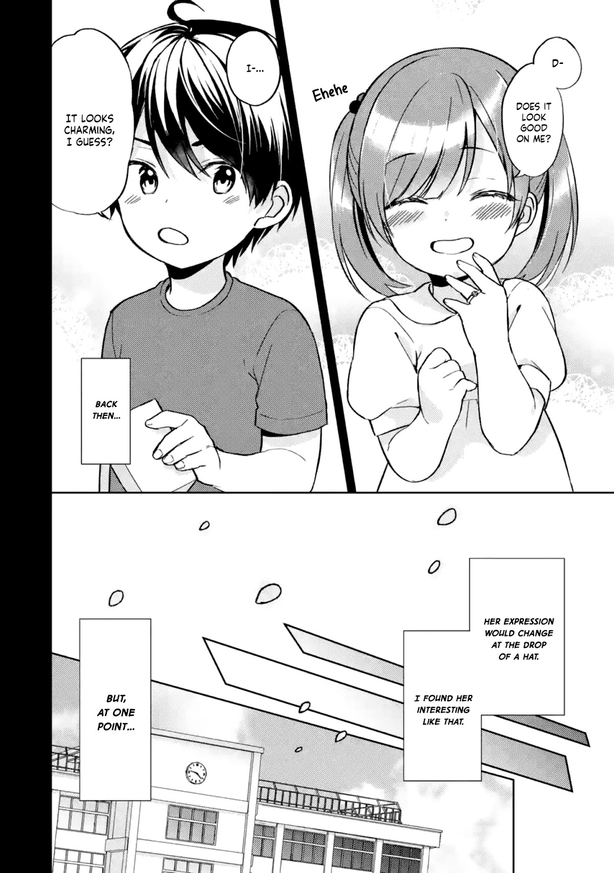 When I Rescued a Beautiful Girl Who Was About to Be Mol*sted, It Was My Childhood Friend Sitting Next to Me Chapter 2 page 4 - Chapter 2: Lunch friend