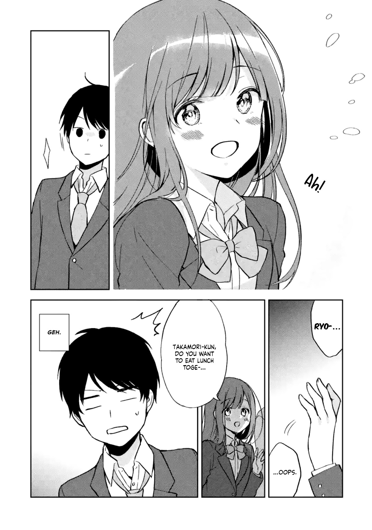 When I Rescued a Beautiful Girl Who Was About to Be Mol*sted, It Was My Childhood Friend Sitting Next to Me Chapter 2 page 8 - Chapter 2: Lunch friend