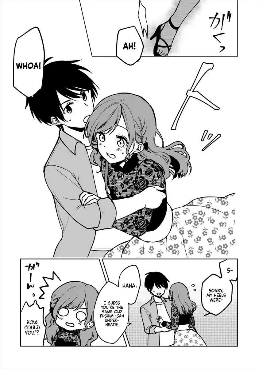 When I Rescued a Beautiful Girl Who Was About to Be Mol*sted, It Was My Childhood Friend Sitting Next to Me Chapter 20.1 page 13 - Chapter 20.1: Kissing Scene