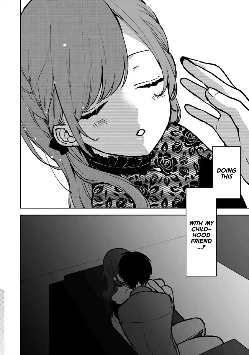 When I Rescued a Beautiful Girl Who Was About to Be Mol*sted, It Was My Childhood Friend Sitting Next to Me Chapter 20.1 page 2 - Chapter 20.1: Kissing Scene