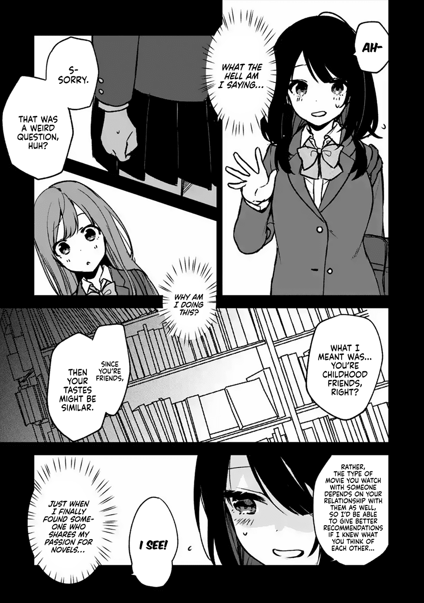 When I Rescued a Beautiful Girl Who Was About to Be Mol*sted, It Was My Childhood Friend Sitting Next to Me Chapter 20.1 page 5 - Chapter 20.1: Kissing Scene