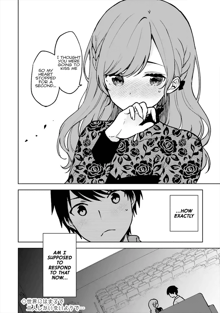 When I Rescued a Beautiful Girl Who Was About to Be Mol*sted, It Was My Childhood Friend Sitting Next to Me Chapter 20.2 page 10 - Chapter 20.2: Kissing Scene