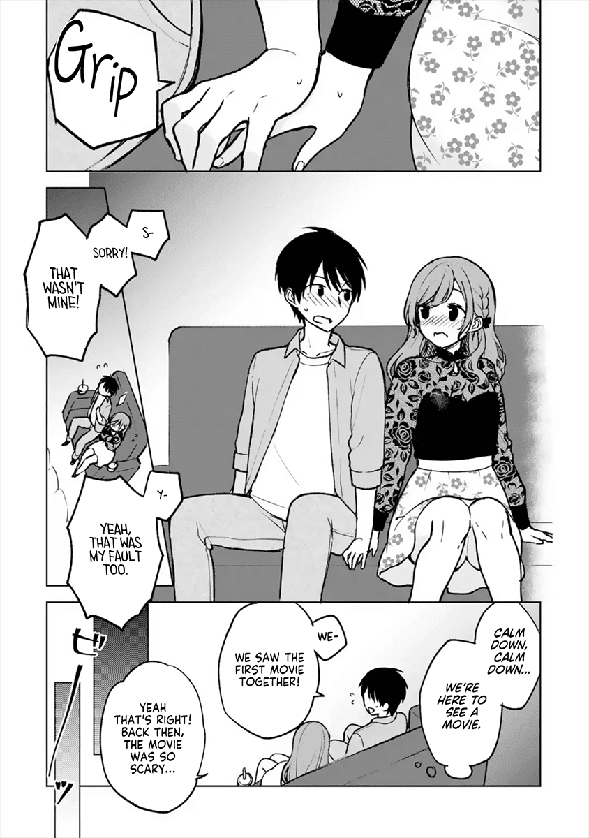 When I Rescued a Beautiful Girl Who Was About to Be Mol*sted, It Was My Childhood Friend Sitting Next to Me Chapter 20.2 page 3 - Chapter 20.2: Kissing Scene