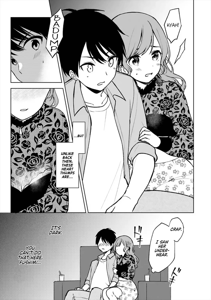 When I Rescued a Beautiful Girl Who Was About to Be Mol*sted, It Was My Childhood Friend Sitting Next to Me Chapter 20.2 page 5 - Chapter 20.2: Kissing Scene