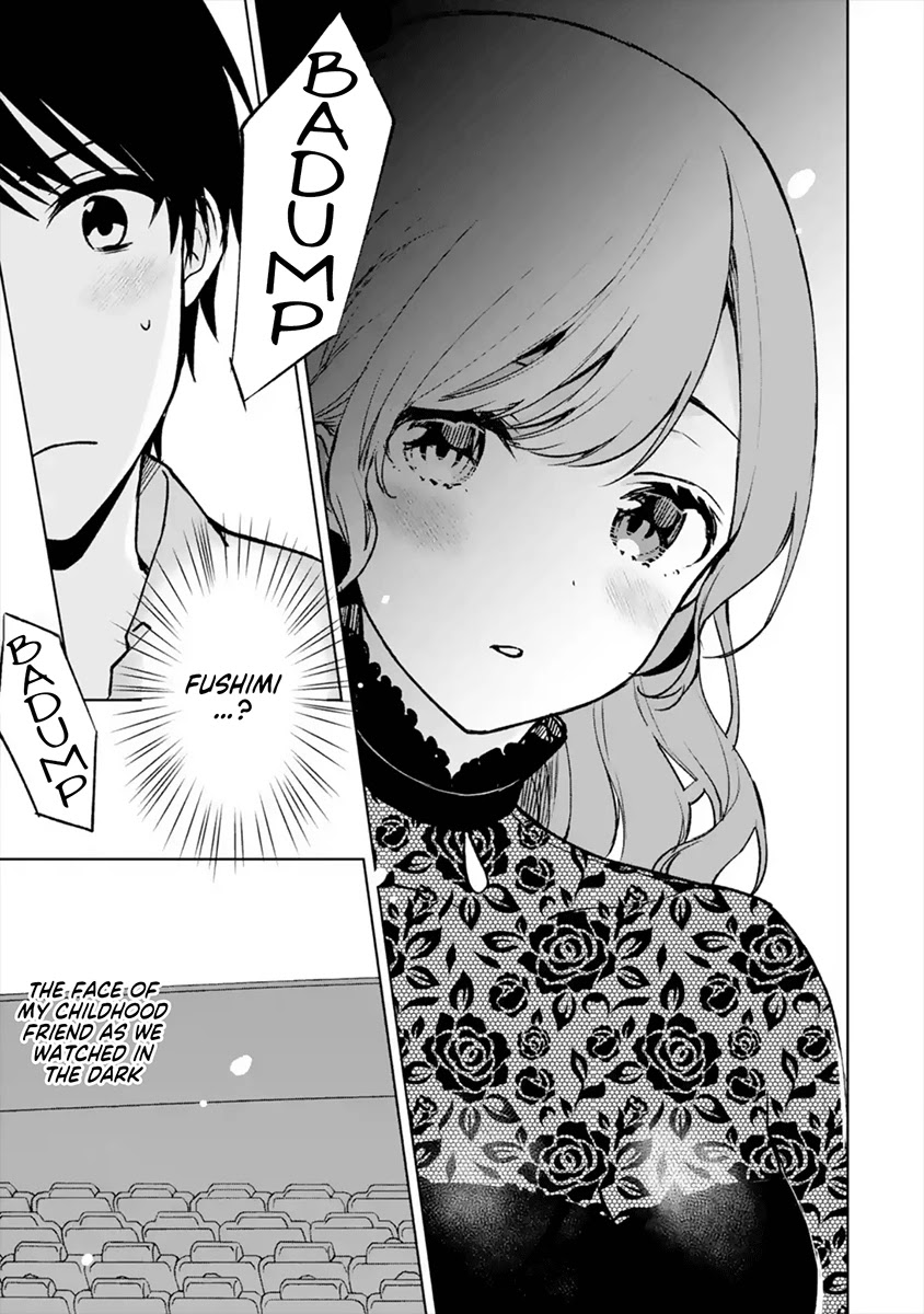 When I Rescued a Beautiful Girl Who Was About to Be Mol*sted, It Was My Childhood Friend Sitting Next to Me Chapter 20.2 page 7 - Chapter 20.2: Kissing Scene