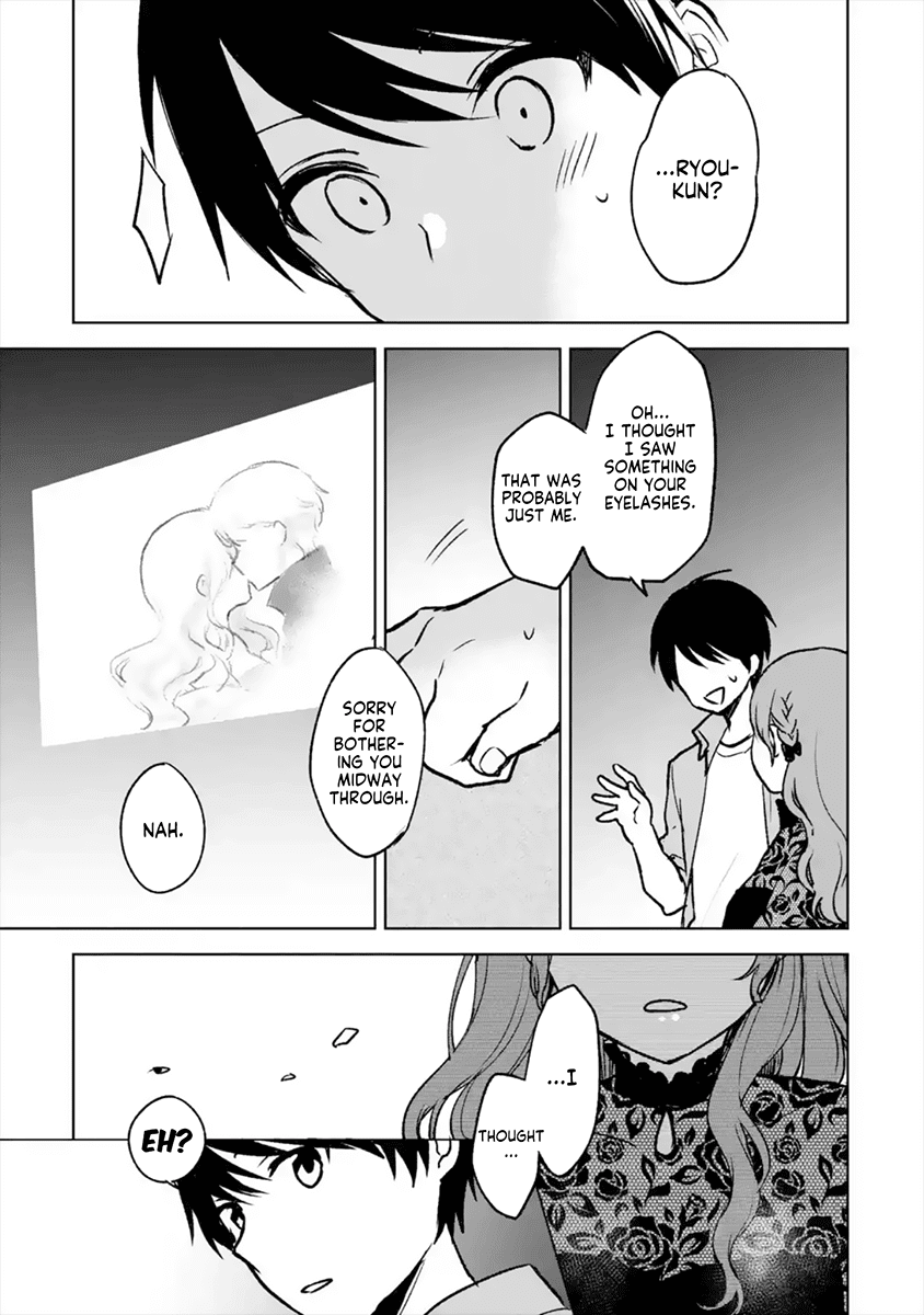 When I Rescued a Beautiful Girl Who Was About to Be Mol*sted, It Was My Childhood Friend Sitting Next to Me Chapter 20.2 page 9 - Chapter 20.2: Kissing Scene