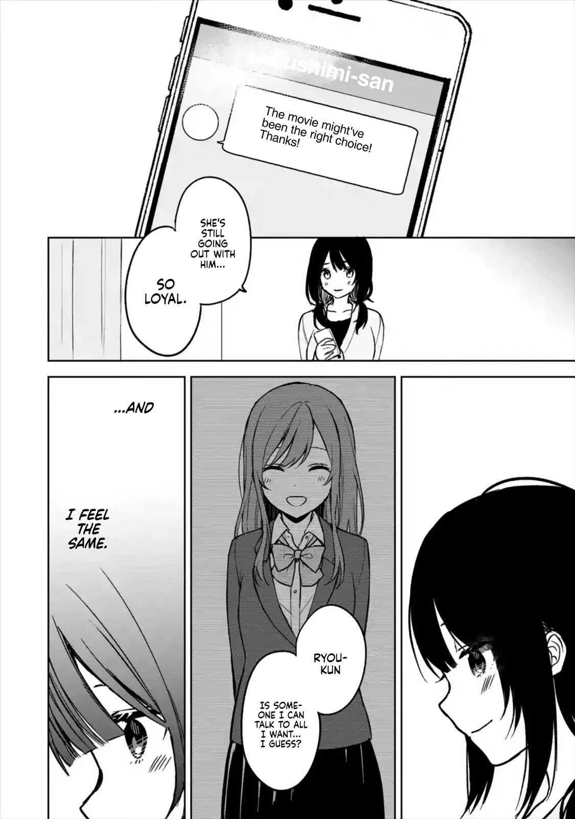 When I Rescued a Beautiful Girl Who Was About to Be Mol*sted, It Was My Childhood Friend Sitting Next to Me Chapter 21 page 24 - Chapter 21: Commemorating the first date