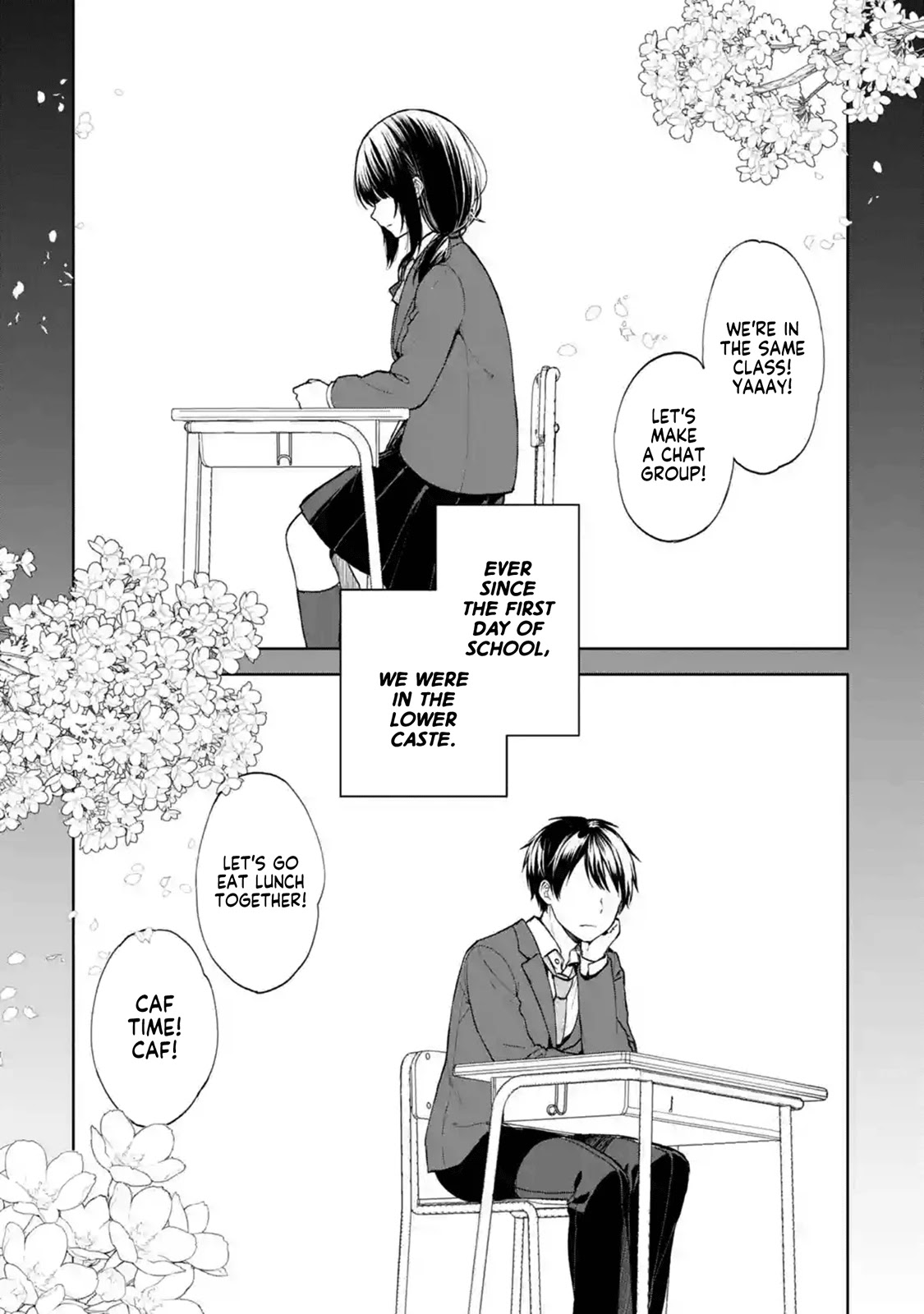 When I Rescued a Beautiful Girl Who Was About to Be Mol*sted, It Was My Childhood Friend Sitting Next to Me Chapter 23 page 1 - Chapter 23