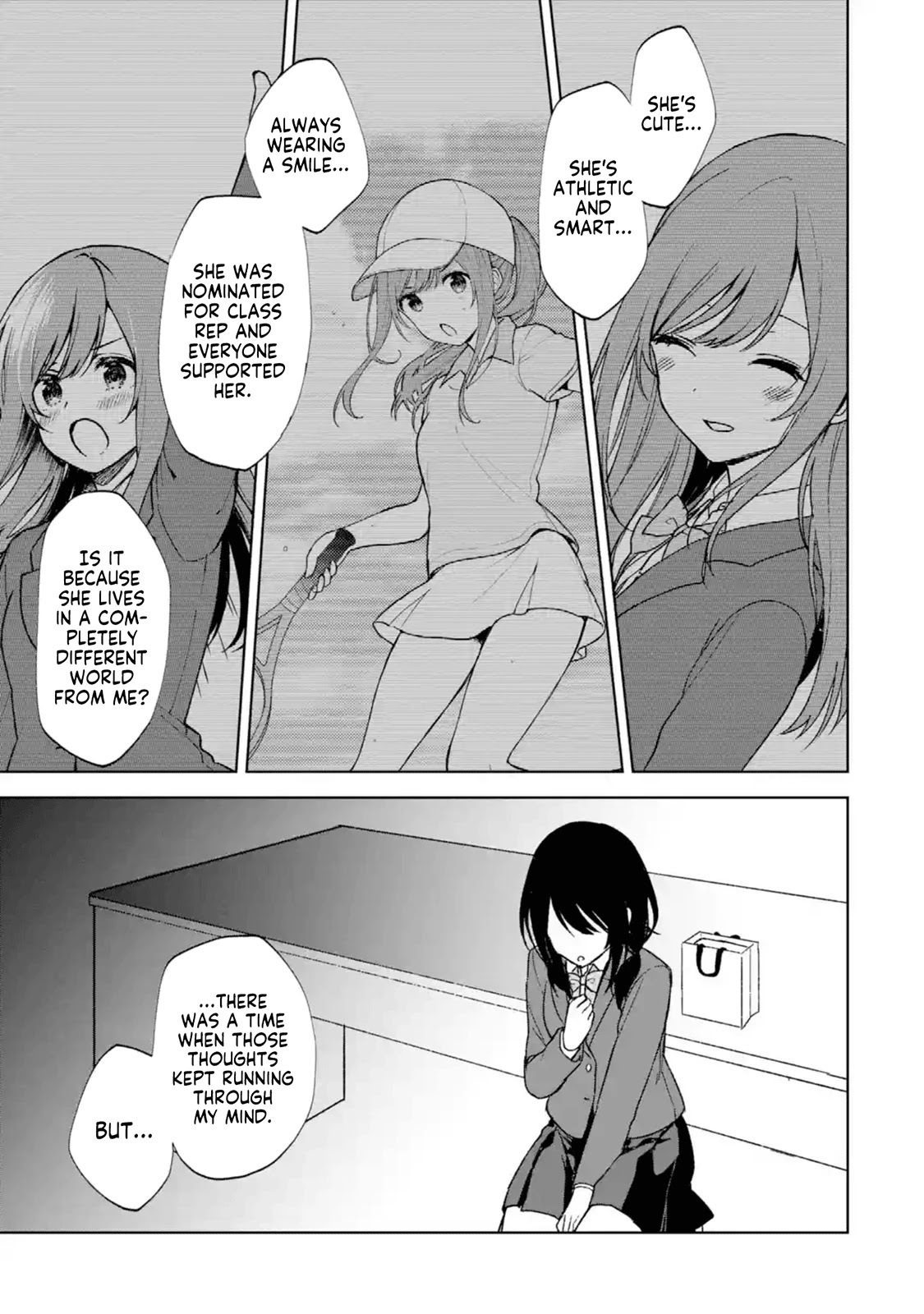 When I Rescued a Beautiful Girl Who Was About to Be Mol*sted, It Was My Childhood Friend Sitting Next to Me Chapter 23 page 24 - Chapter 23