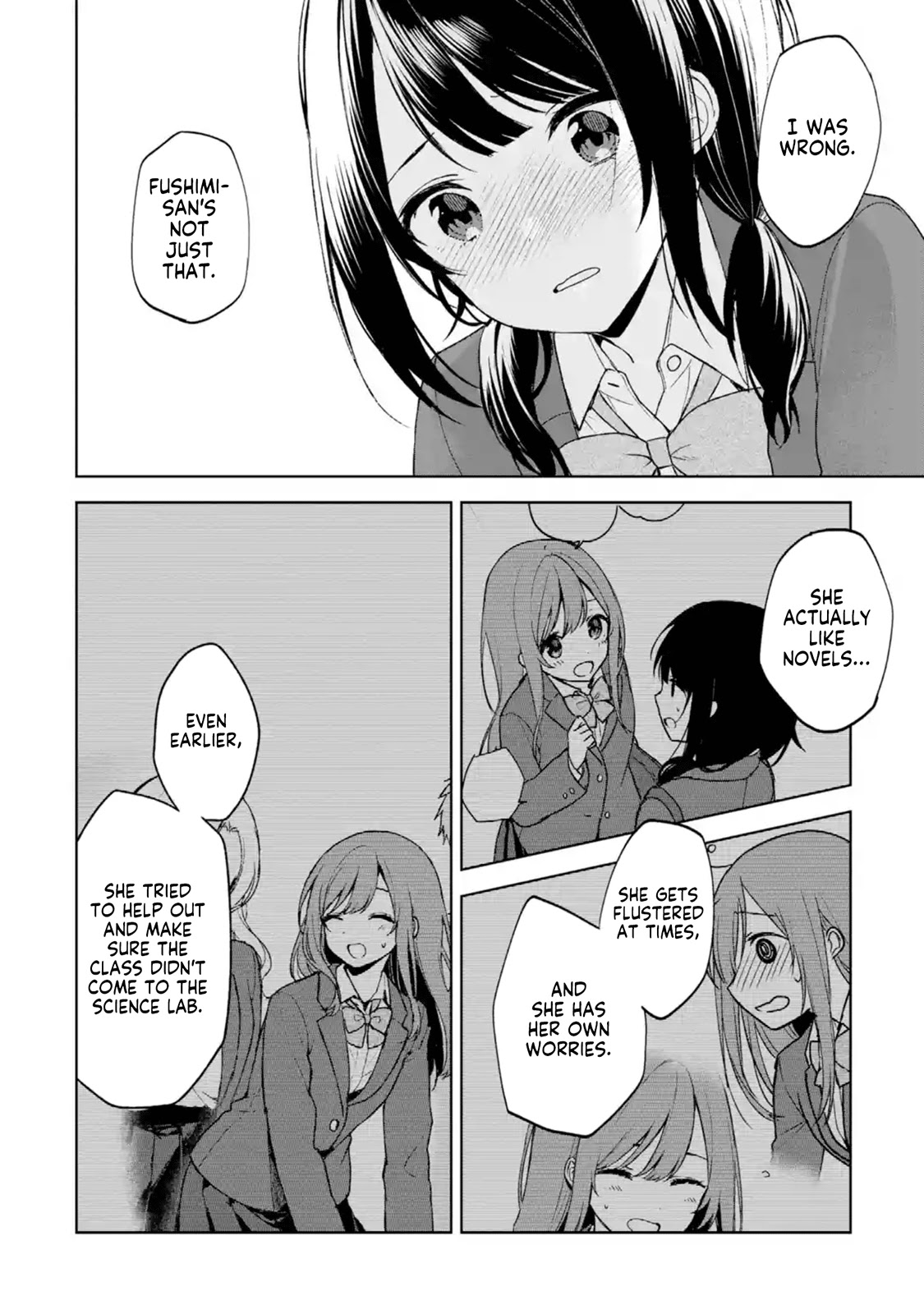 When I Rescued a Beautiful Girl Who Was About to Be Mol*sted, It Was My Childhood Friend Sitting Next to Me Chapter 23 page 25 - Chapter 23