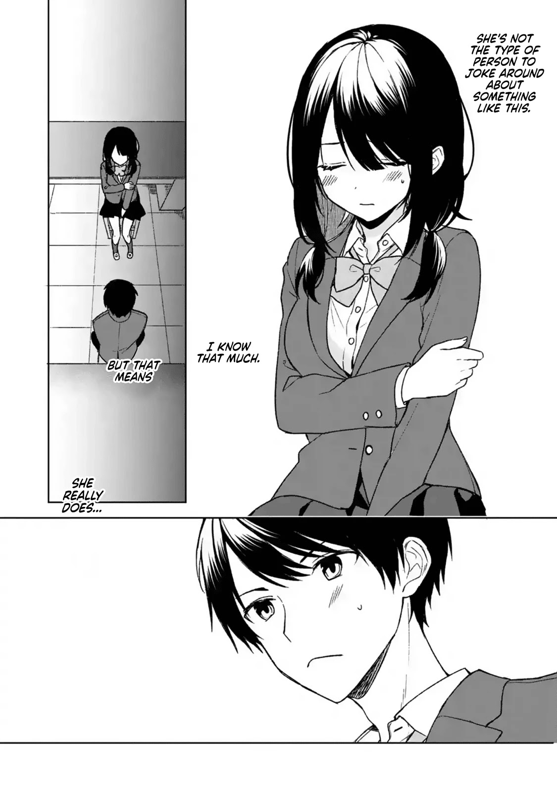 When I Rescued a Beautiful Girl Who Was About to Be Mol*sted, It Was My Childhood Friend Sitting Next to Me Chapter 24 page 10 - Chapter 24