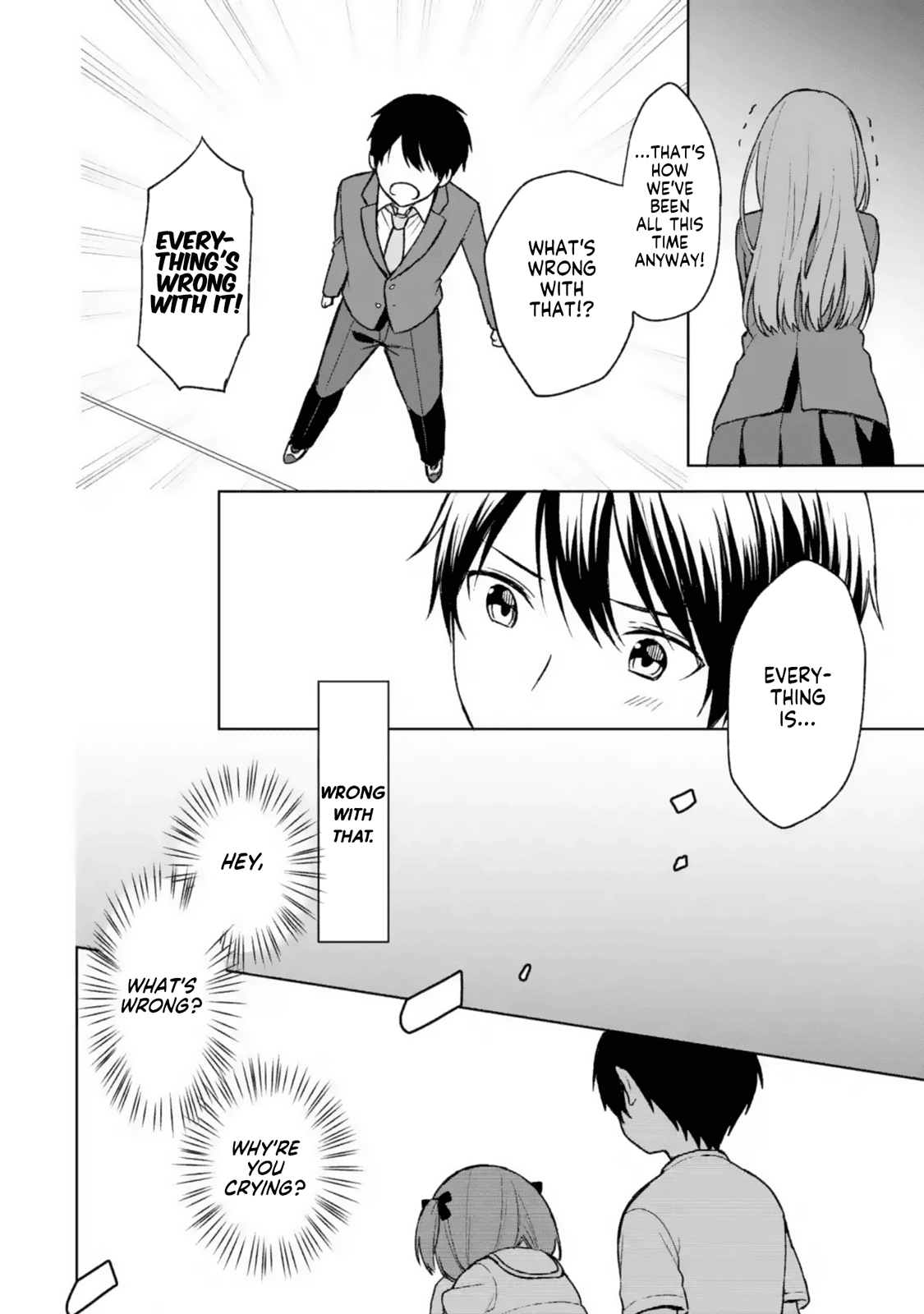 When I Rescued a Beautiful Girl Who Was About to Be Mol*sted, It Was My Childhood Friend Sitting Next to Me Chapter 25 page 17 - Chapter 25