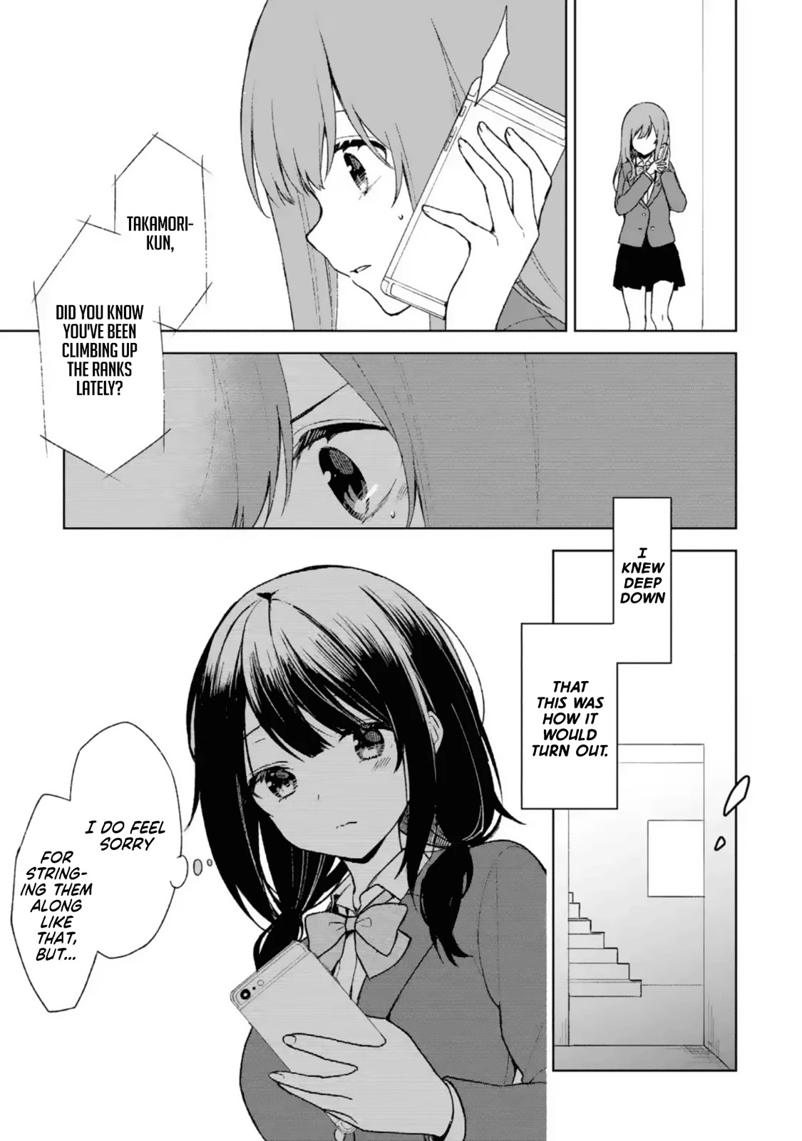 When I Rescued a Beautiful Girl Who Was About to Be Mol*sted, It Was My Childhood Friend Sitting Next to Me Chapter 25 page 28 - Chapter 25
