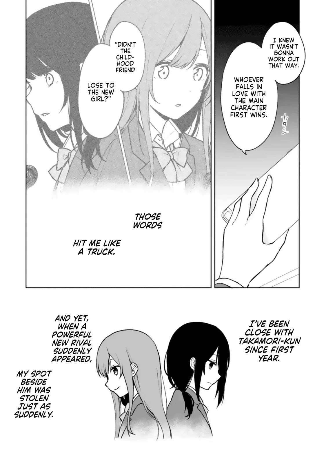 When I Rescued a Beautiful Girl Who Was About to Be Mol*sted, It Was My Childhood Friend Sitting Next to Me Chapter 25 page 30 - Chapter 25