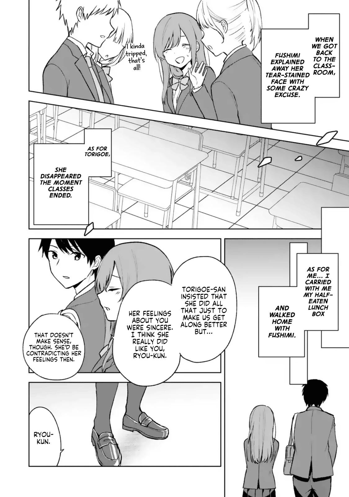 When I Rescued a Beautiful Girl Who Was About to Be Mol*sted, It Was My Childhood Friend Sitting Next to Me Chapter 25 page 33 - Chapter 25