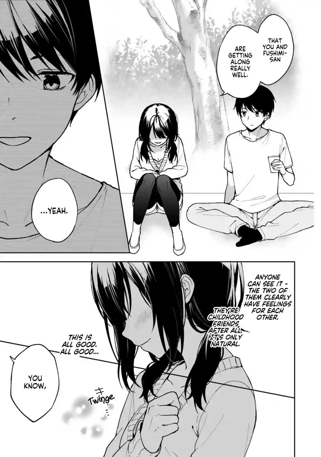 When I Rescued a Beautiful Girl Who Was About to Be Mol*sted, It Was My Childhood Friend Sitting Next to Me Chapter 26 page 20 - Chapter 26