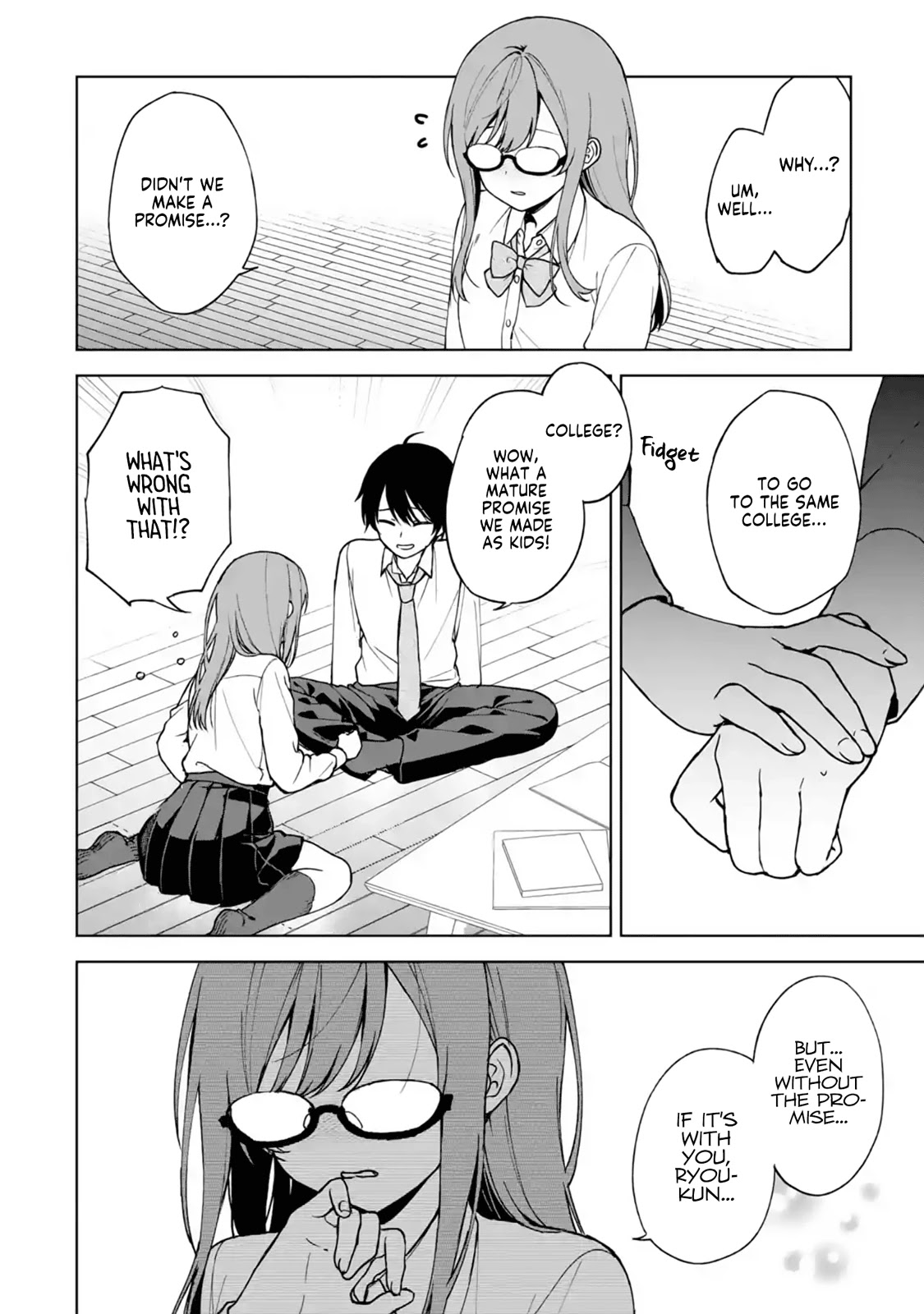 When I Rescued a Beautiful Girl Who Was About to Be Mol*sted, It Was My Childhood Friend Sitting Next to Me Chapter 27 page 16 - Chapter 27: Fushimi's Private Class