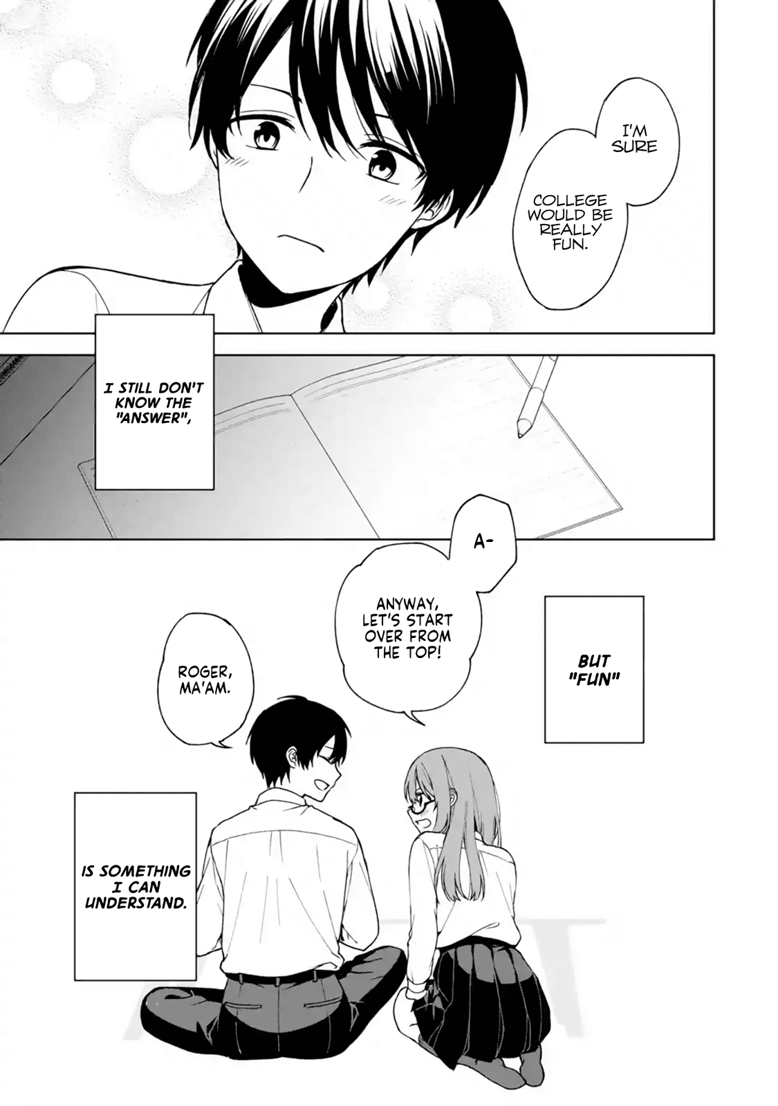 When I Rescued a Beautiful Girl Who Was About to Be Mol*sted, It Was My Childhood Friend Sitting Next to Me Chapter 27 page 17 - Chapter 27: Fushimi's Private Class