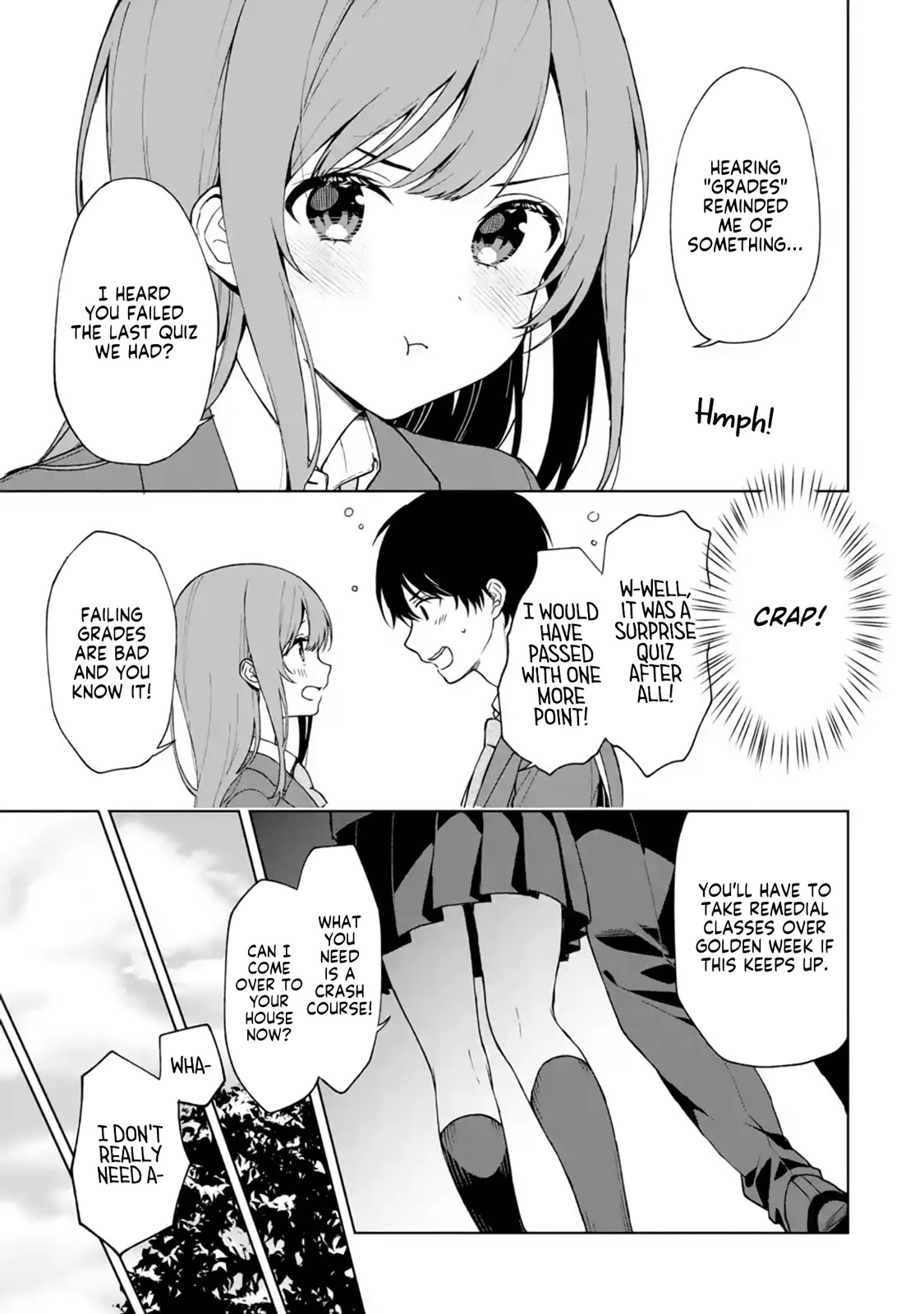 When I Rescued a Beautiful Girl Who Was About to Be Mol*sted, It Was My Childhood Friend Sitting Next to Me Chapter 27 page 3 - Chapter 27: Fushimi's Private Class