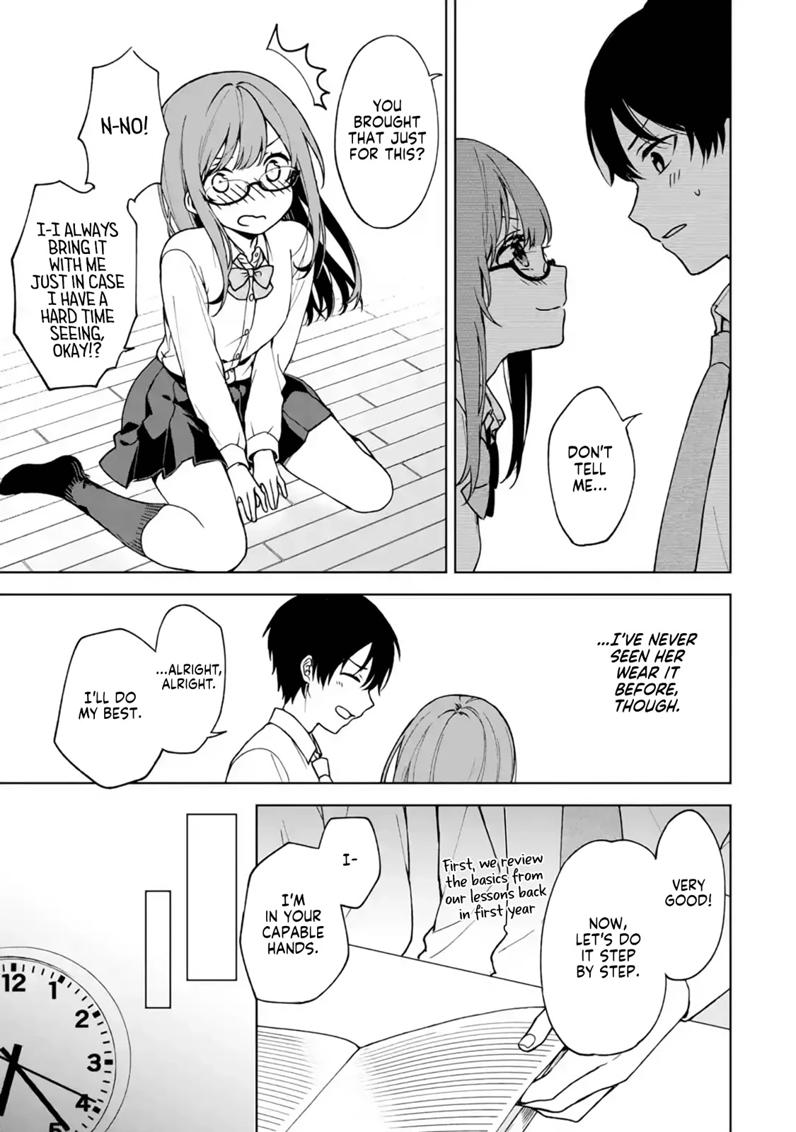 When I Rescued a Beautiful Girl Who Was About to Be Mol*sted, It Was My Childhood Friend Sitting Next to Me Chapter 27 page 9 - Chapter 27: Fushimi's Private Class