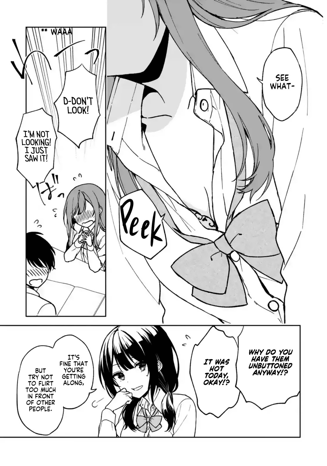 When I Rescued a Beautiful Girl Who Was About to Be Mol*sted, It Was My Childhood Friend Sitting Next to Me Chapter 28 page 10 - Chapter 28