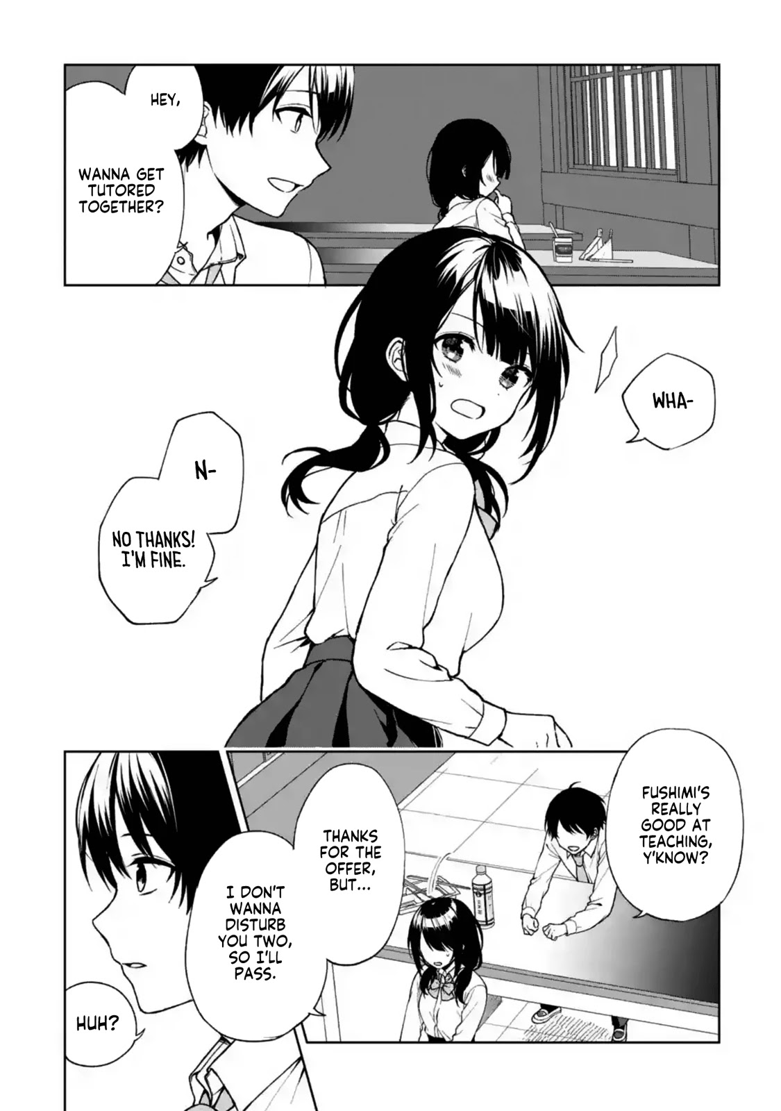 When I Rescued a Beautiful Girl Who Was About to Be Mol*sted, It Was My Childhood Friend Sitting Next to Me Chapter 28 page 3 - Chapter 28