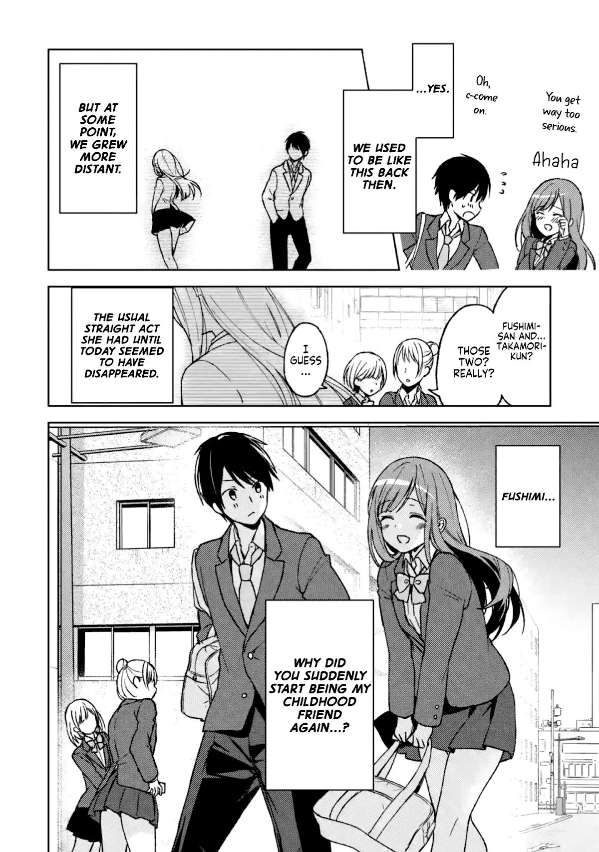 When I Rescued a Beautiful Girl Who Was About to Be Mol*sted, It Was My Childhood Friend Sitting Next to Me Chapter 3 page 10 - Chapter 3: Deadbarrassed