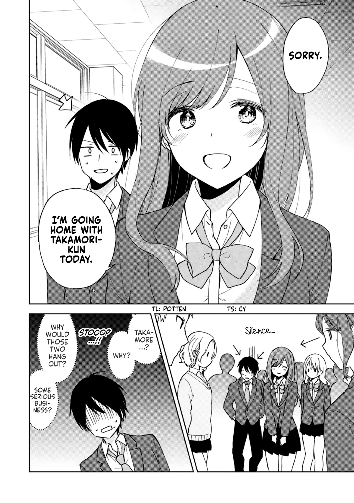 When I Rescued a Beautiful Girl Who Was About to Be Mol*sted, It Was My Childhood Friend Sitting Next to Me Chapter 3 page 2 - Chapter 3: Deadbarrassed