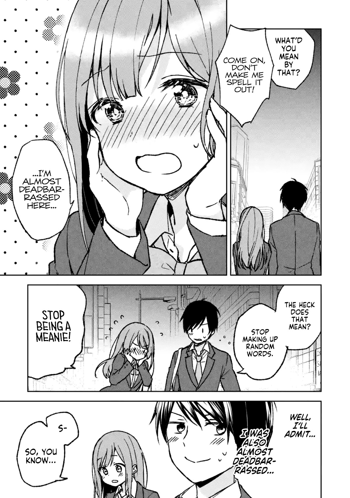When I Rescued a Beautiful Girl Who Was About to Be Mol*sted, It Was My Childhood Friend Sitting Next to Me Chapter 3 page 21 - Chapter 3: Deadbarrassed
