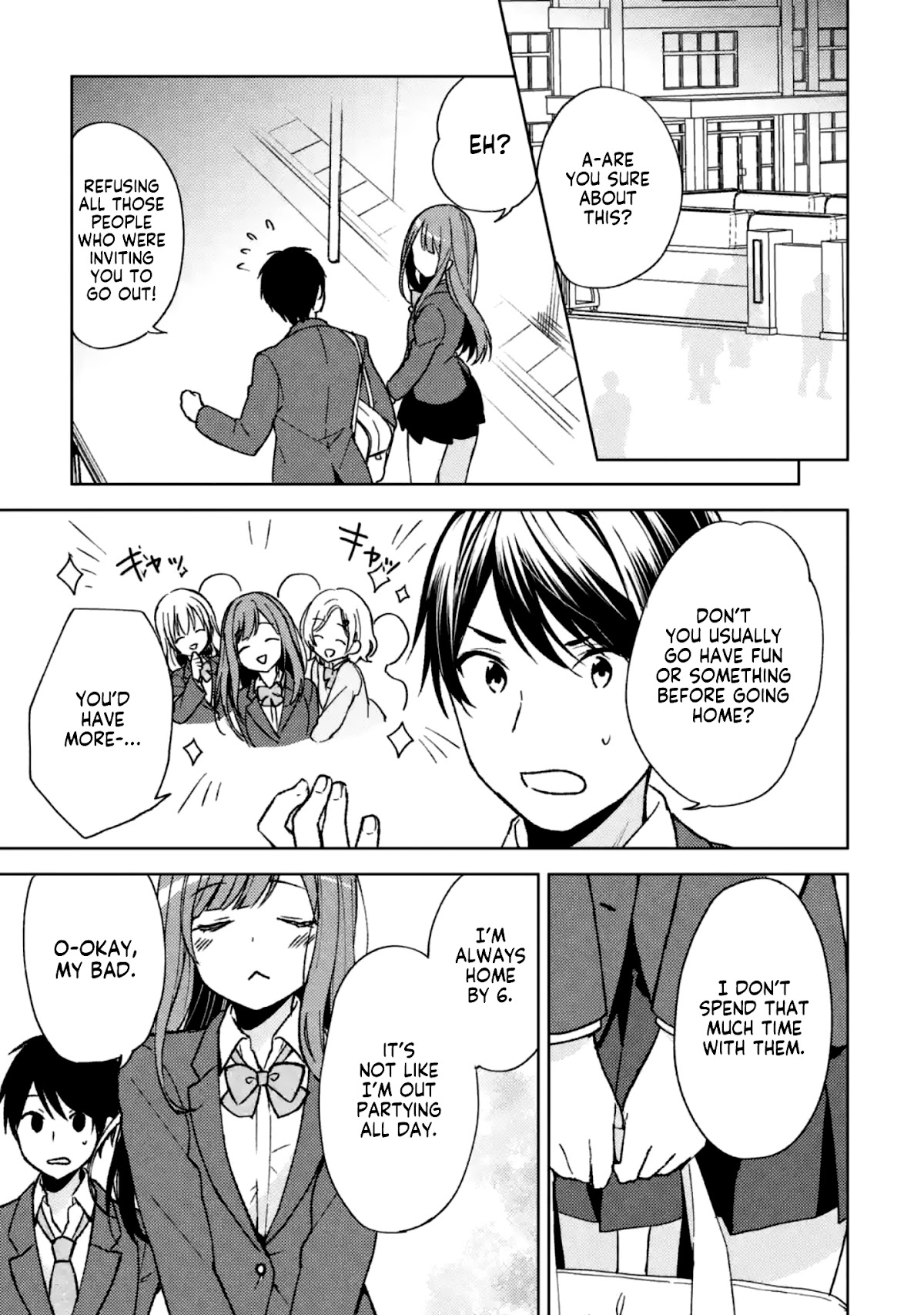 When I Rescued a Beautiful Girl Who Was About to Be Mol*sted, It Was My Childhood Friend Sitting Next to Me Chapter 3 page 5 - Chapter 3: Deadbarrassed