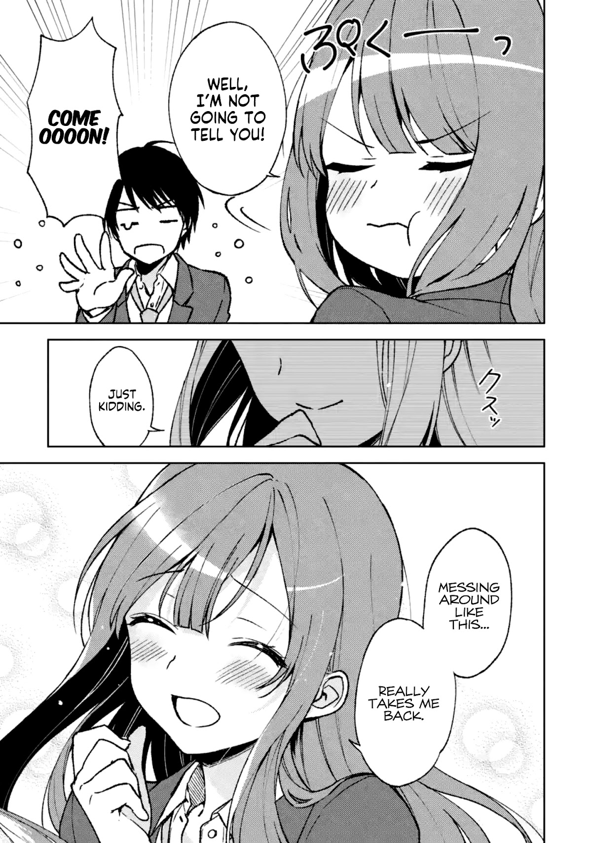 When I Rescued a Beautiful Girl Who Was About to Be Mol*sted, It Was My Childhood Friend Sitting Next to Me Chapter 3 page 9 - Chapter 3: Deadbarrassed
