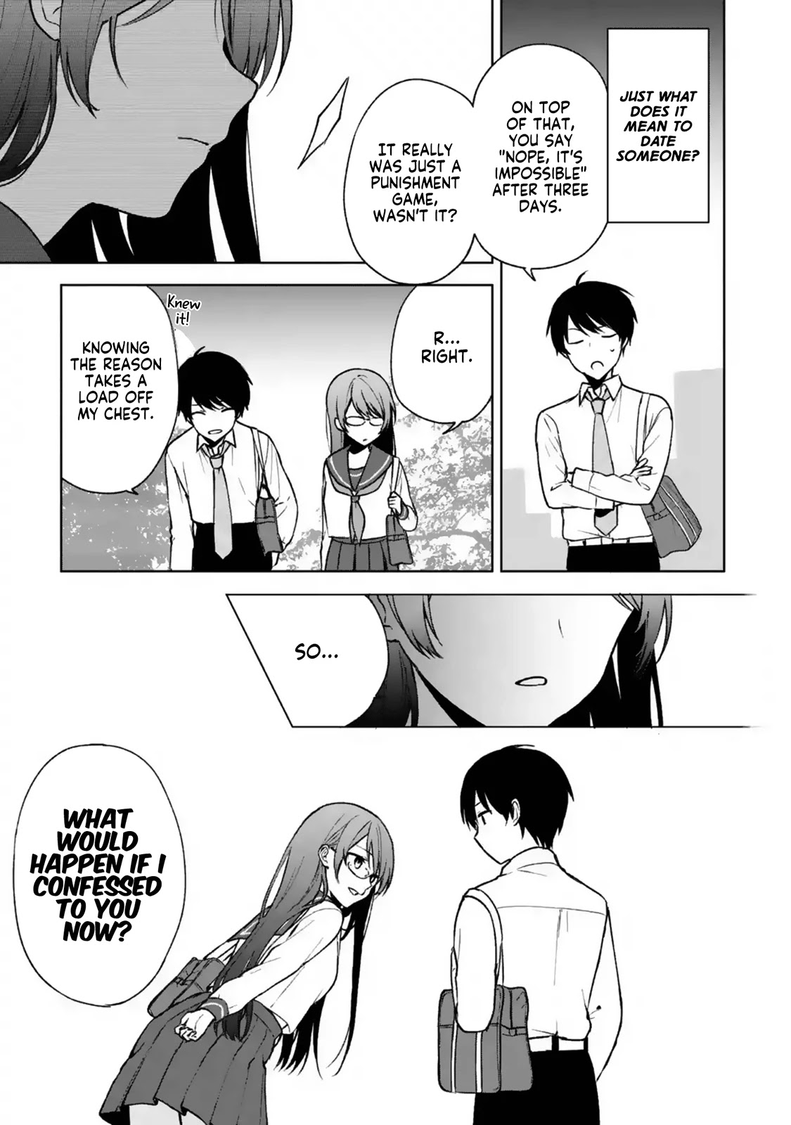 When I Rescued a Beautiful Girl Who Was About to Be Mol*sted, It Was My Childhood Friend Sitting Next to Me Chapter 30 page 10 - Chapter 30