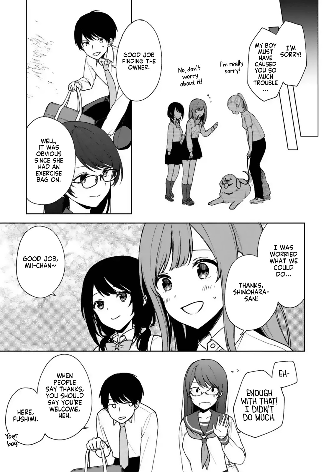 When I Rescued a Beautiful Girl Who Was About to Be Mol*sted, It Was My Childhood Friend Sitting Next to Me Chapter 30 page 14 - Chapter 30