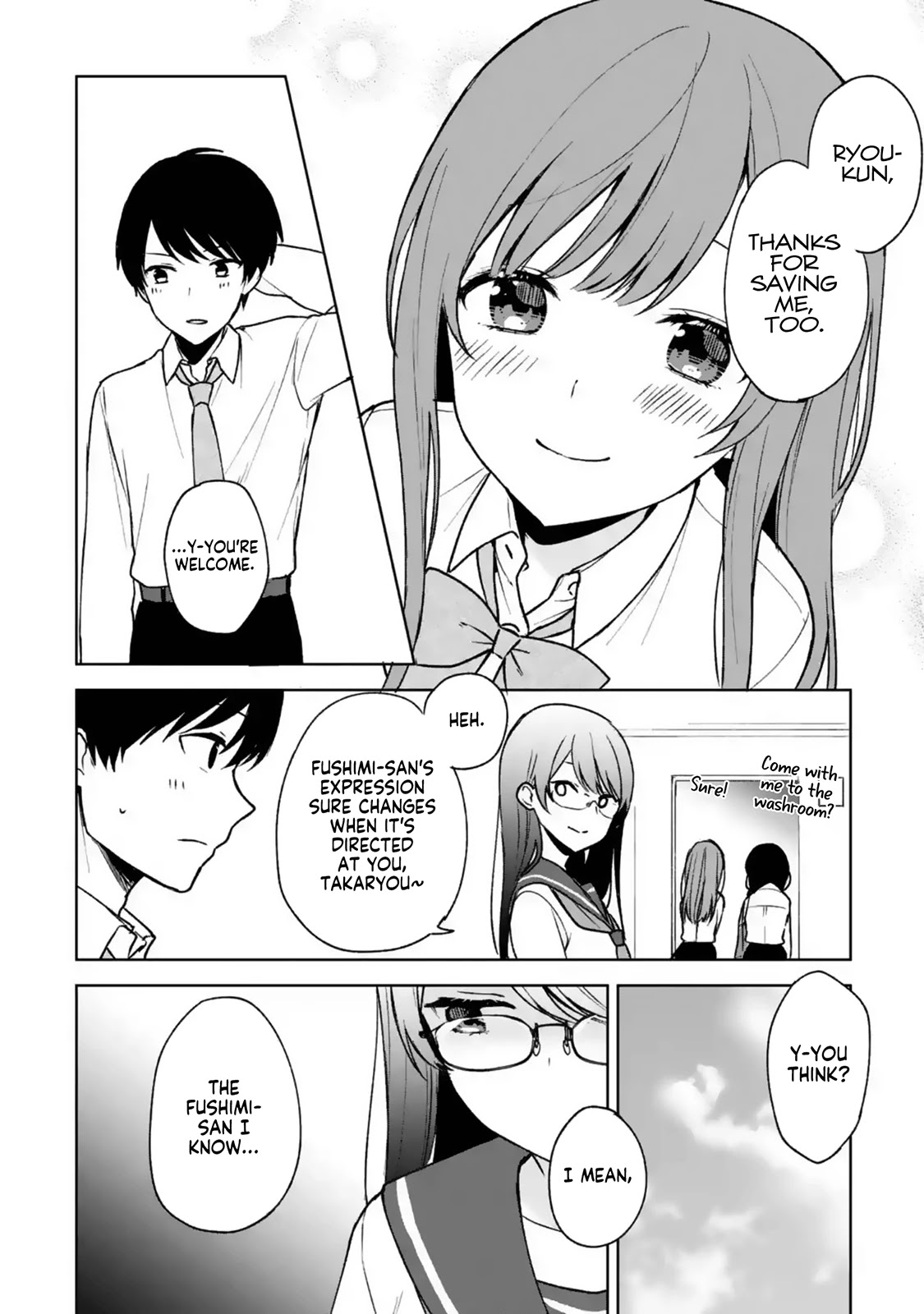 When I Rescued a Beautiful Girl Who Was About to Be Mol*sted, It Was My Childhood Friend Sitting Next to Me Chapter 30 page 15 - Chapter 30