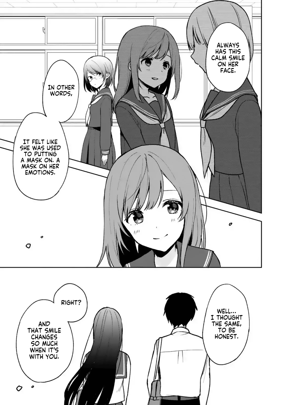 When I Rescued a Beautiful Girl Who Was About to Be Mol*sted, It Was My Childhood Friend Sitting Next to Me Chapter 30 page 16 - Chapter 30