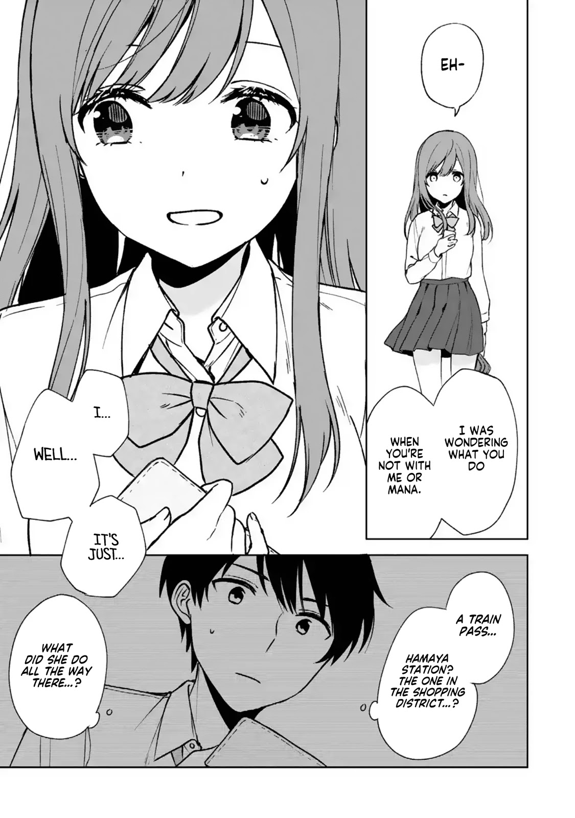 When I Rescued a Beautiful Girl Who Was About to Be Mol*sted, It Was My Childhood Friend Sitting Next to Me Chapter 30 page 20 - Chapter 30