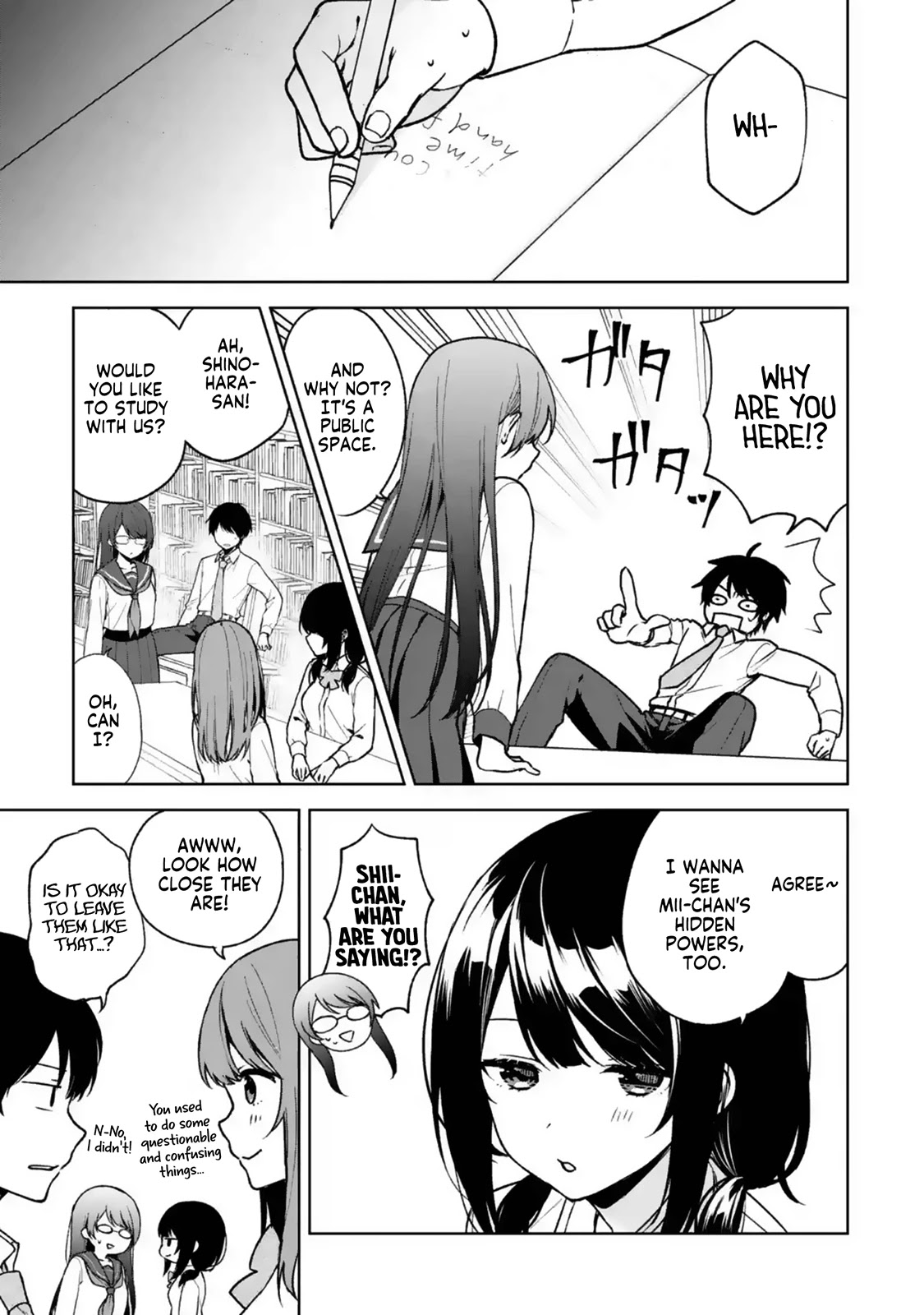 When I Rescued a Beautiful Girl Who Was About to Be Mol*sted, It Was My Childhood Friend Sitting Next to Me Chapter 30 page 4 - Chapter 30